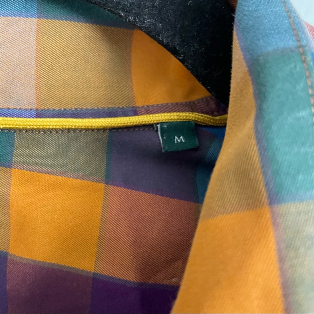 Robert Talbott Plaid Button Down Long Sleeve Size… - image 8